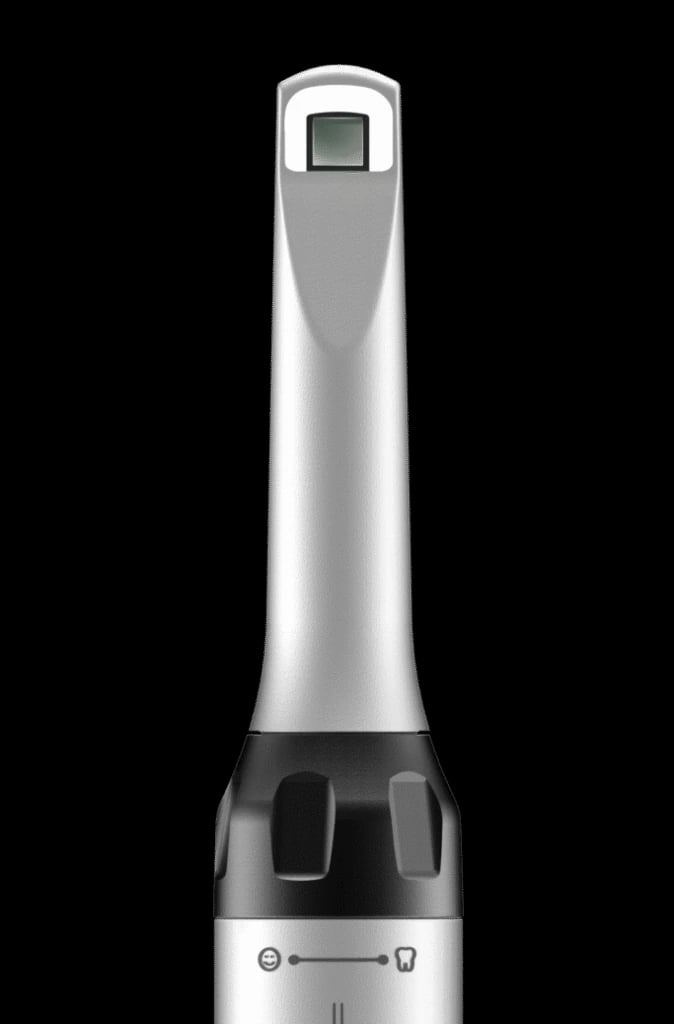 Câmera intraoral SkyCam, um aparelho fino com câmera na ponta